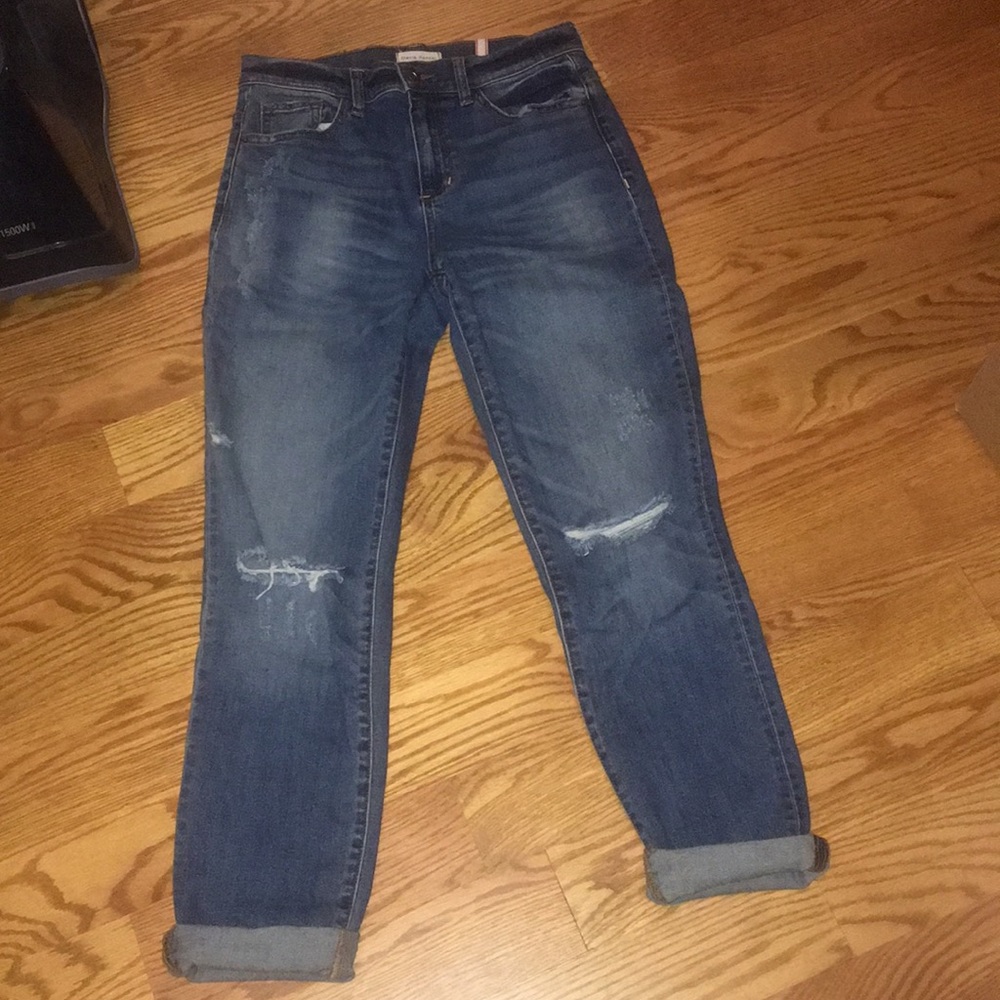 High Waisted Girlfriend Jean